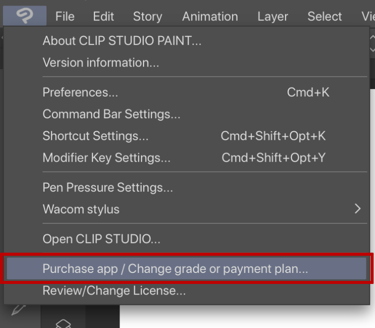 Help - Monthly Usage Plans - Clip Studio